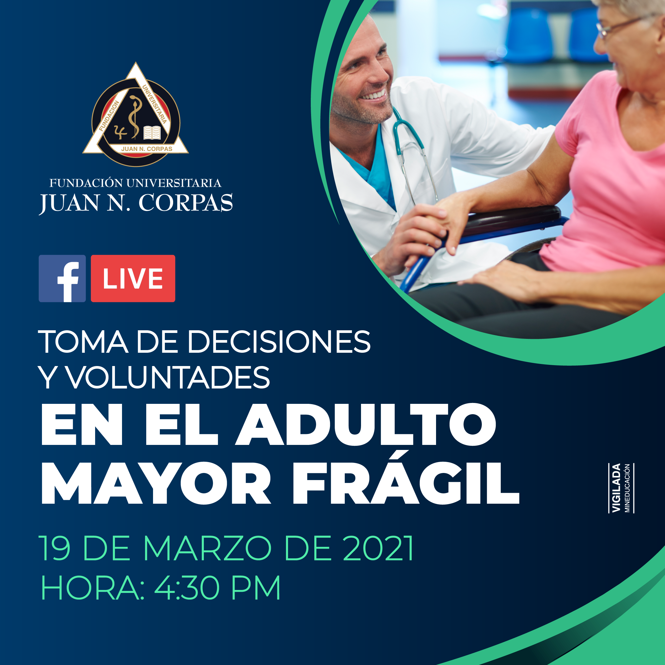 ¡No te pierdas nuestro facebook live!