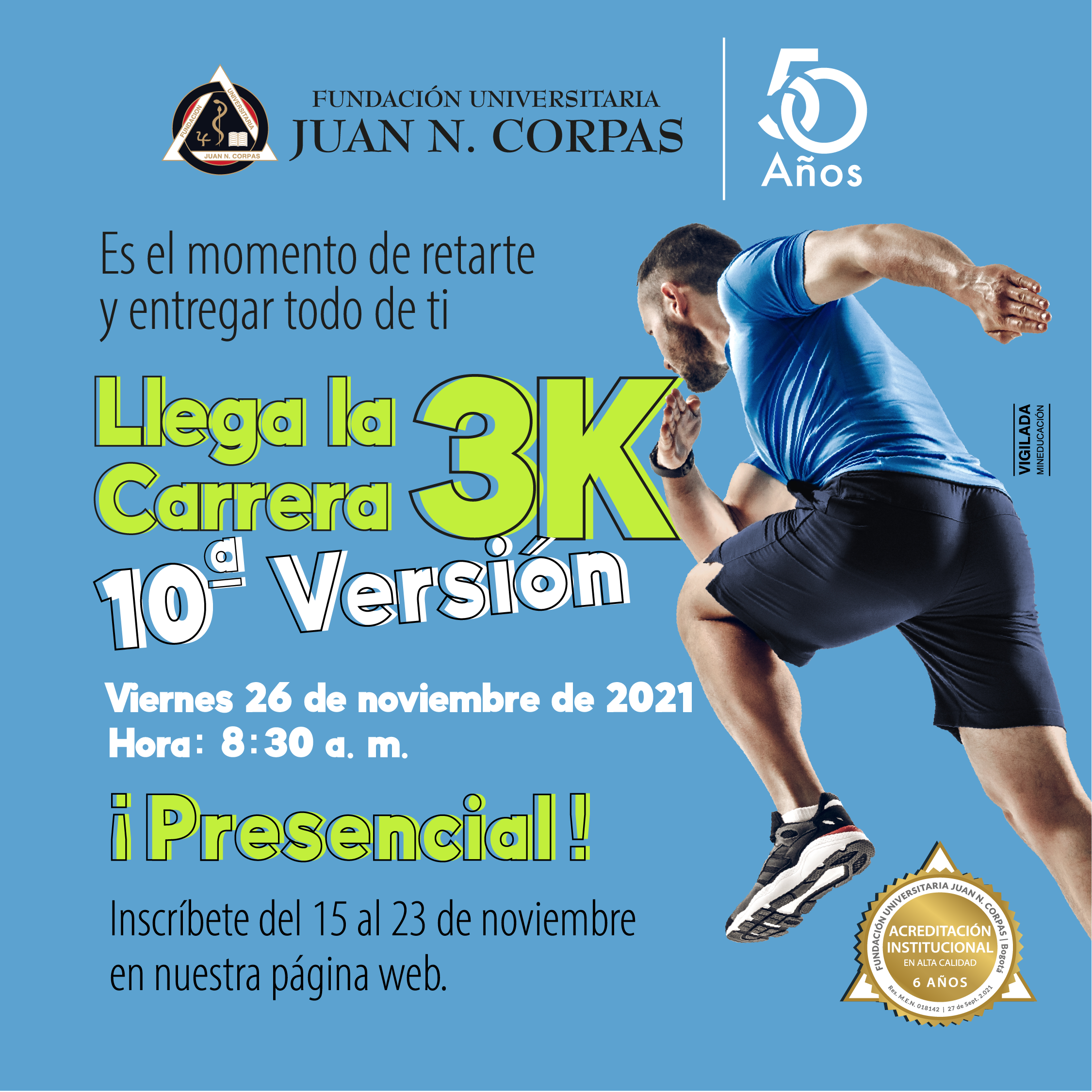 Carrera Corpas 3K 2021