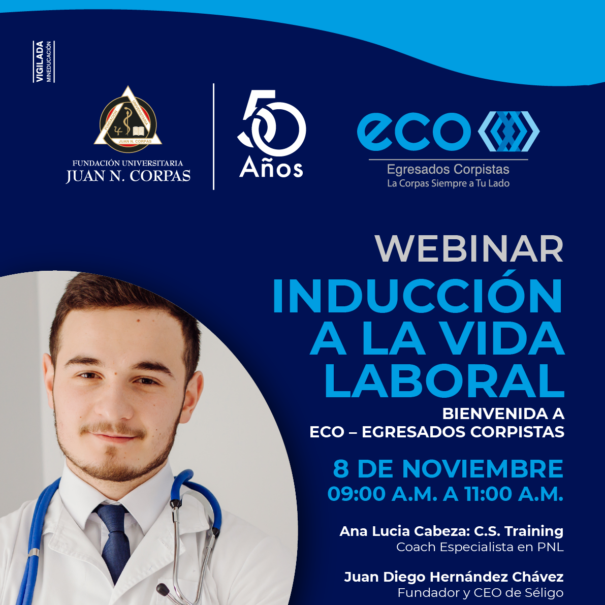 Webinar Inducción a la Vida Laboral
